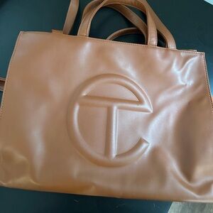 Telfar Tan Tote Bag
